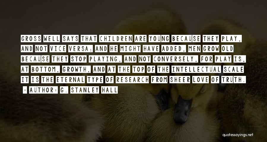 G. Stanley Hall Quotes 1509487