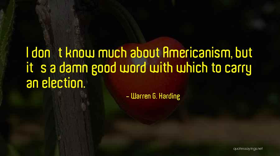 G T T Quotes By Warren G. Harding G T T Quotes By Warren G. Harding