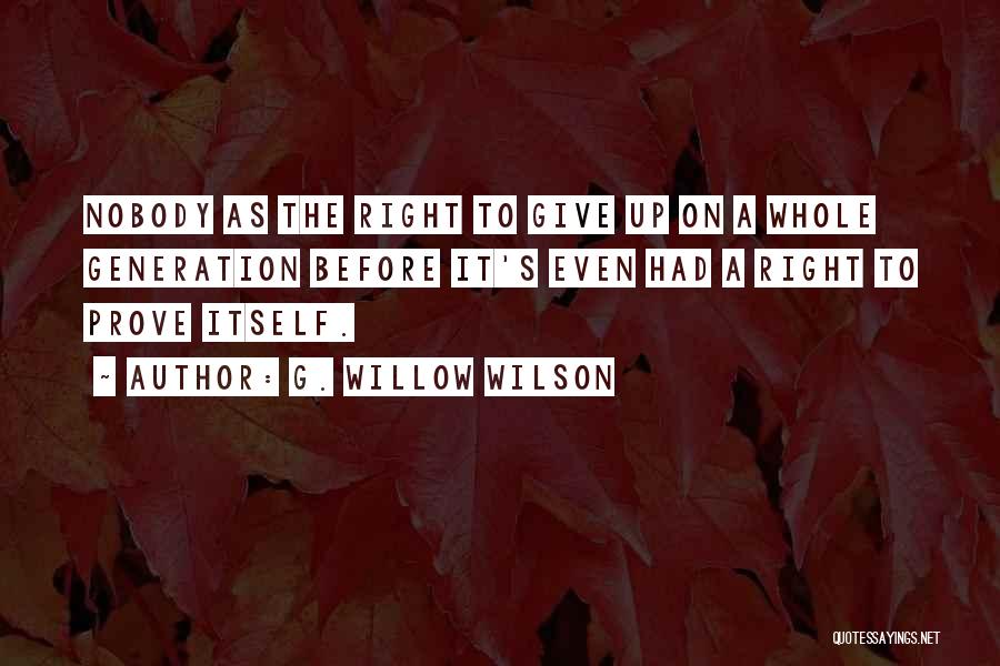 G. Willow Wilson Quotes 981655