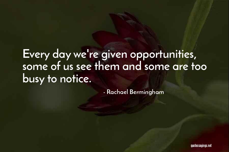G Zlem Y Ntemi Quotes By Rachael Bermingham
