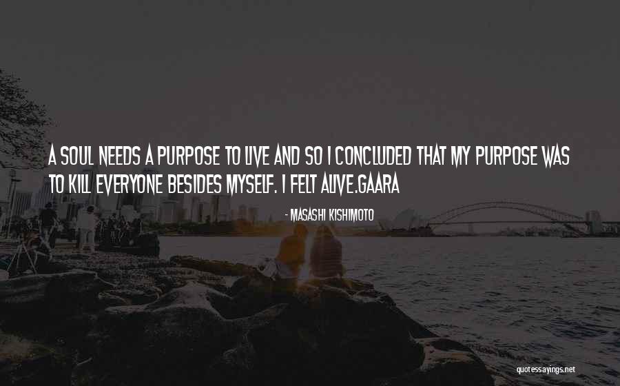 Gaara Quotes By Masashi Kishimoto