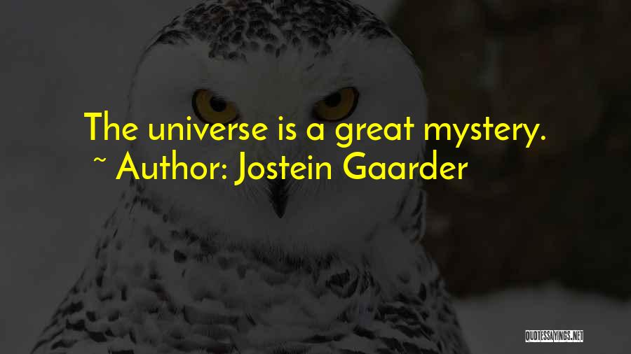 Gaarder Quotes By Jostein Gaarder