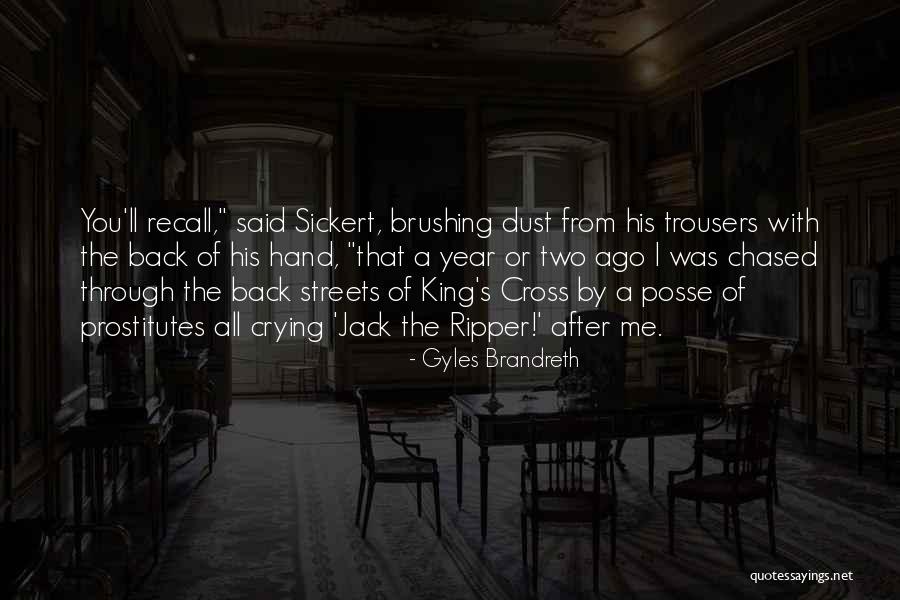 Gabana Leathered Quotes By Gyles Brandreth Gabana Leathered Quotes By Gyles Brandreth