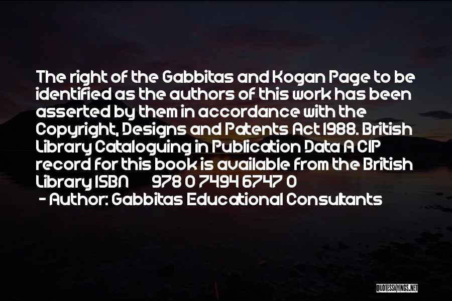 Gabbitas Educational Consultants Quotes 1271162