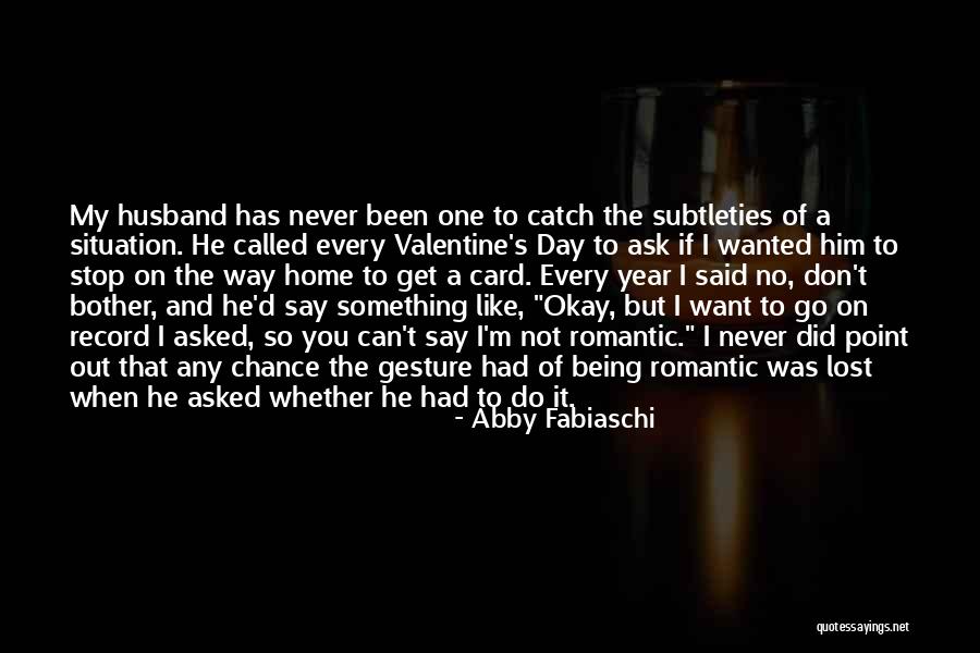 Gabby Johnson Quotes By Abby Fabiaschi