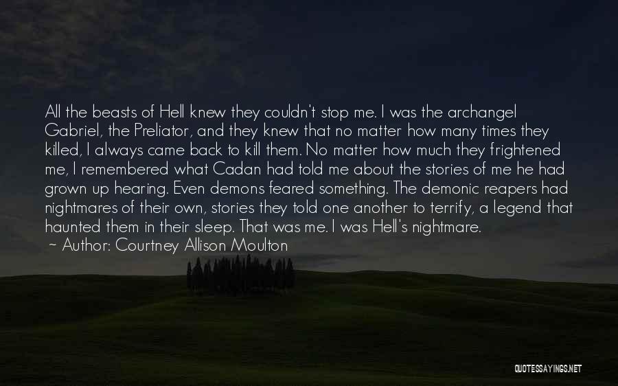 Gabriel Archangel Quotes By Courtney Allison Moulton