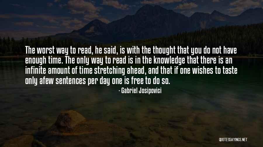 Gabriel Josipovici Quotes 667633