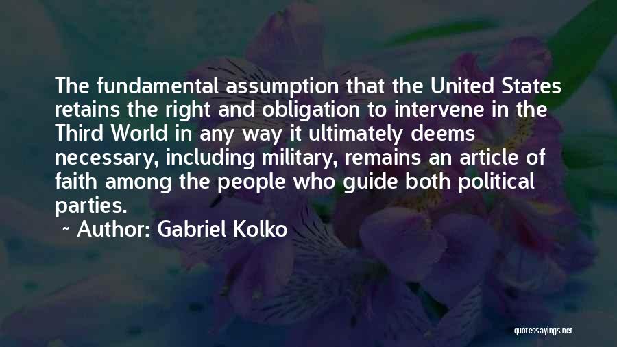 Gabriel Kolko Quotes 1474132