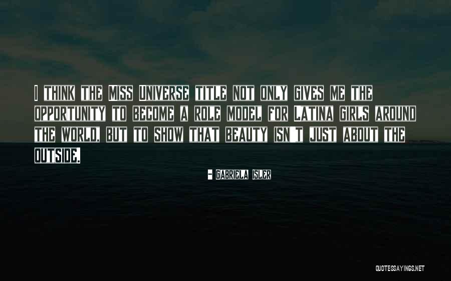 Gabriela Isler Quotes 268526 Gabriela Isler Quotes 268526