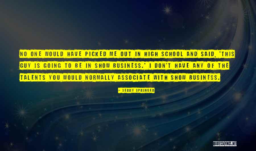 Gabrielle Bernstein Spirit Junkie Quotes By Jerry Springer Gabrielle Bernstein Spirit Junkie Quotes By Jerry Springer
