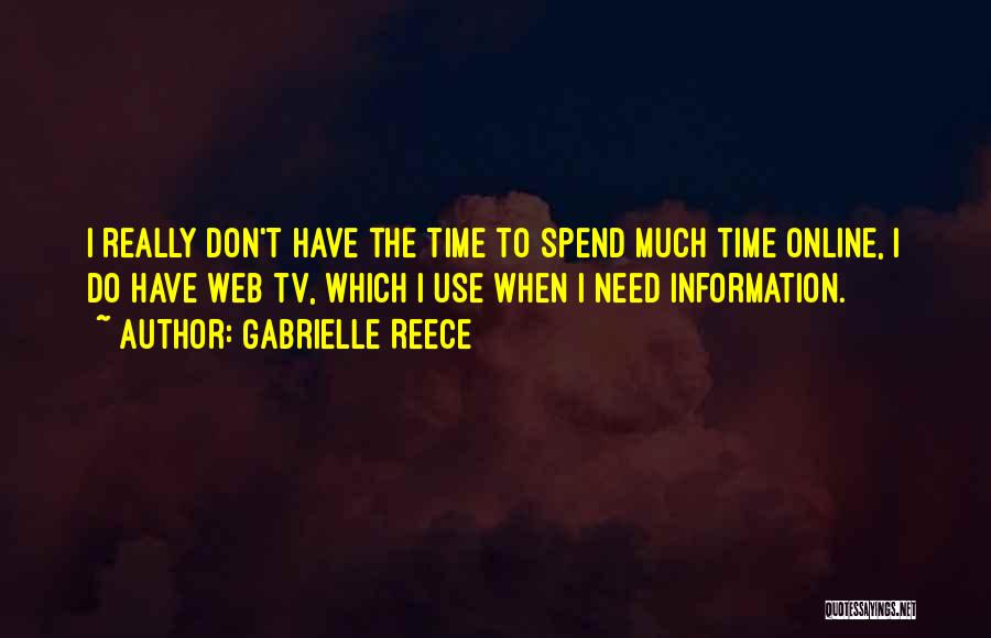 Gabrielle Reece Quotes 1961010
