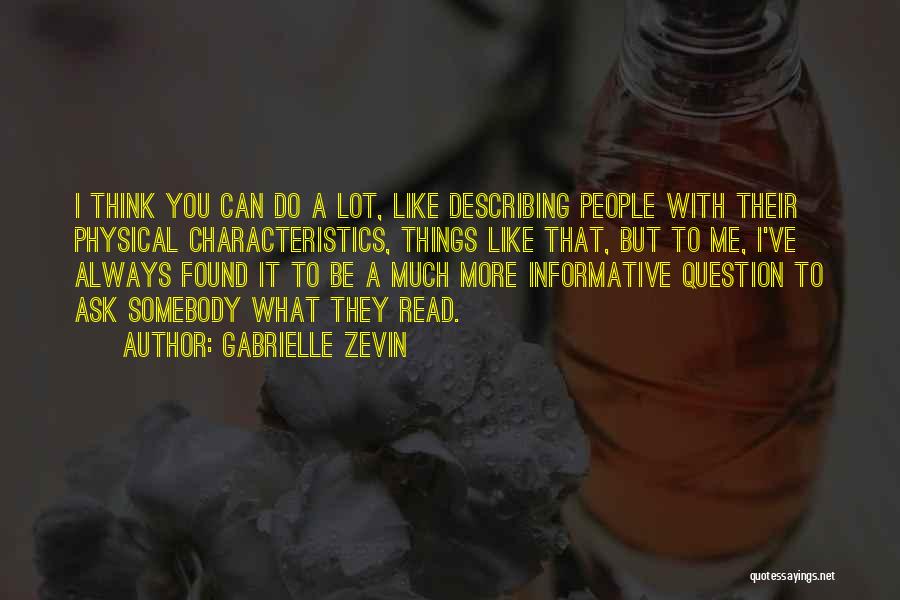 Gabrielle Zevin Quotes 771221