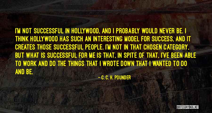 Gacki Vs Bartels Quotes By C. C. H. Pounder Gacki Vs Bartels Quotes By C. C. H. Pounder