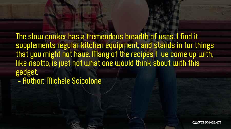 Gadget Quotes By Michele Scicolone