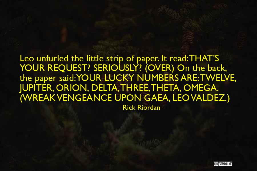 Gaea Quotes By Rick Riordan