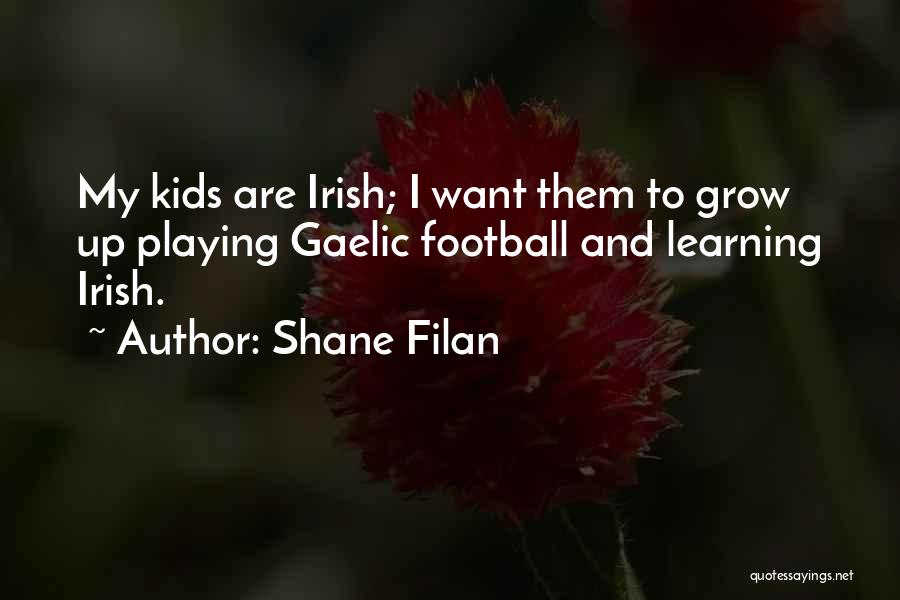 Gaelic Football Quotes By Shane Filan