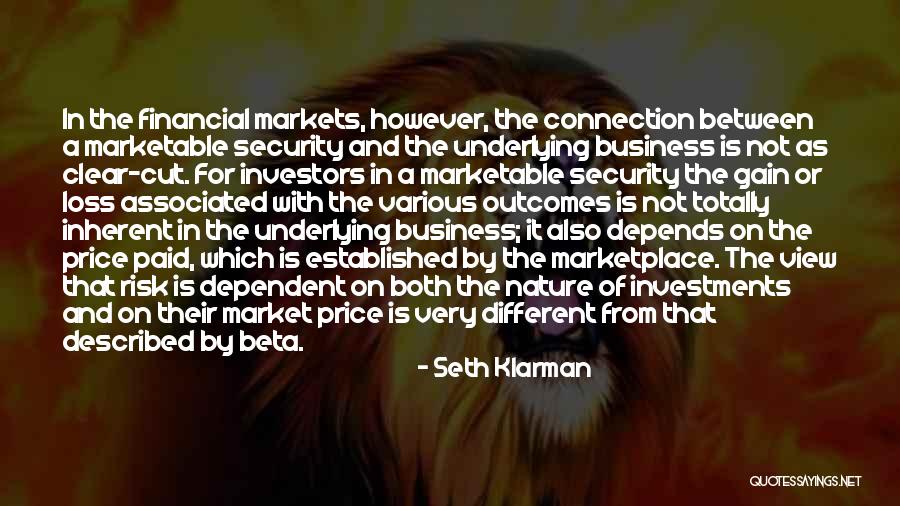 Gagliardo Nirenberg Quotes By Seth Klarman Gagliardo Nirenberg Quotes By Seth Klarman