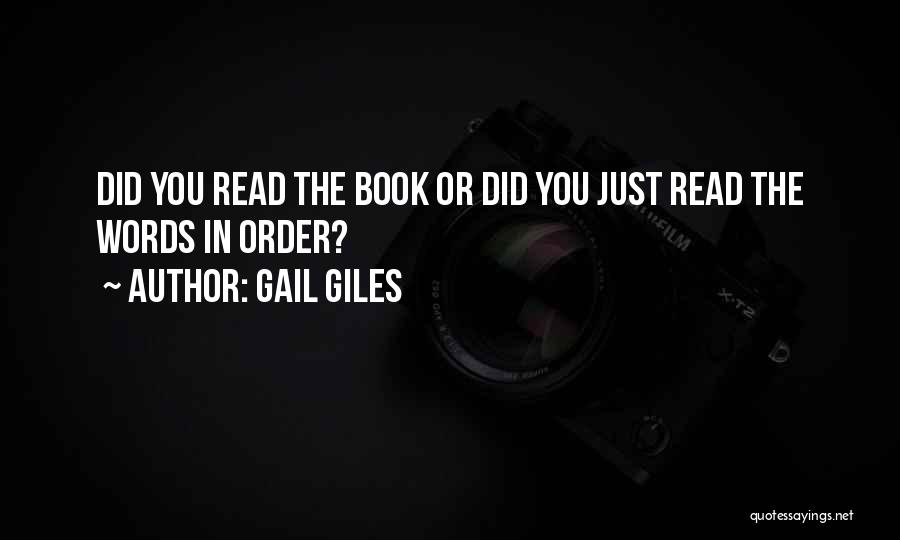 Gail Giles Quotes 508324