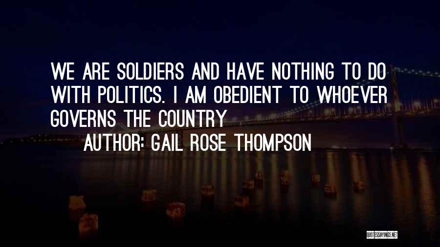 Gail Rose Thompson Quotes 162775