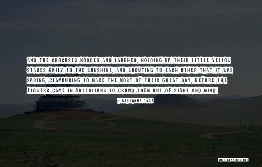 Gaily Quotes By Gertrude Page Gaily Quotes By Gertrude Page