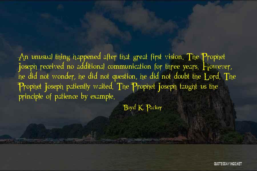 Gaiment Quotes By Boyd K. Packer Gaiment Quotes By Boyd K. Packer