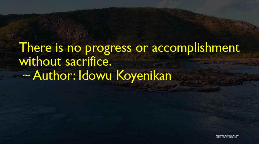 Gain Success Quotes By Idowu Koyenikan