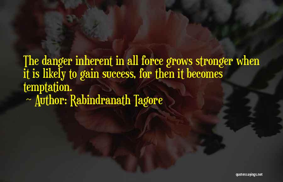 Gain Success Quotes By Rabindranath Tagore