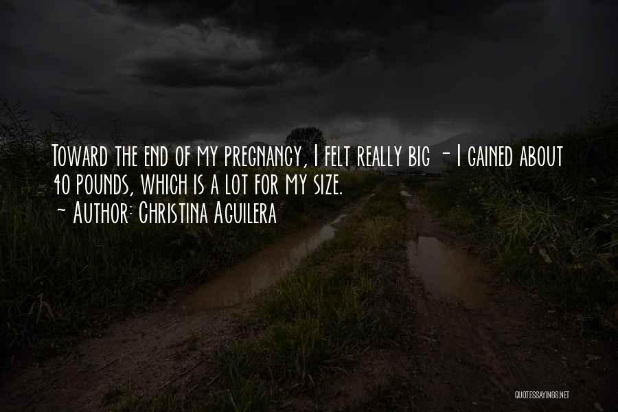 Gained Quotes By Christina Aguilera