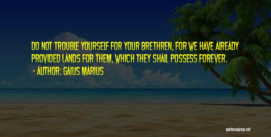 Gaius Marius Quotes 1906493