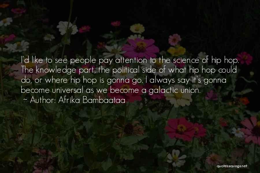 Galactic Quotes By Afrika Bambaataa