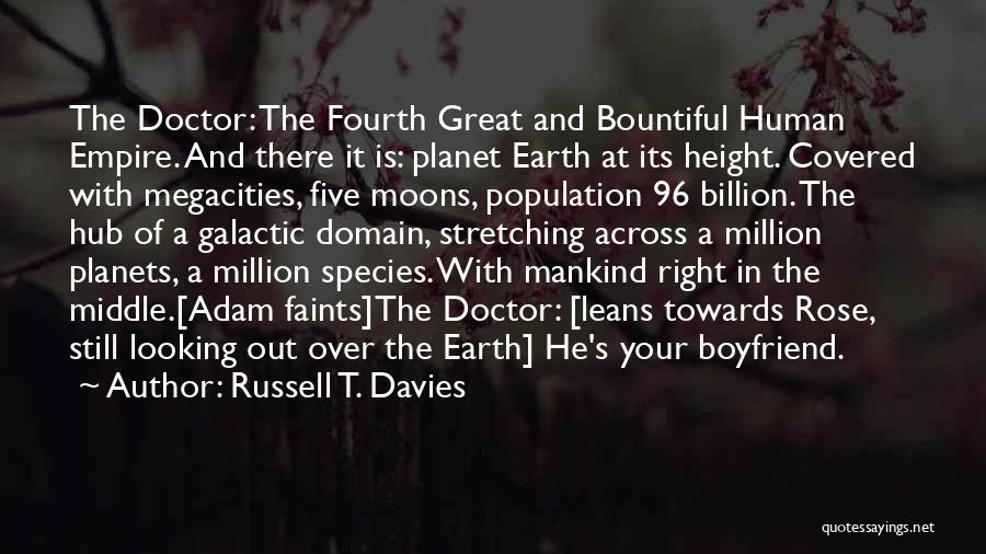 Galactic Quotes By Russell T. Davies