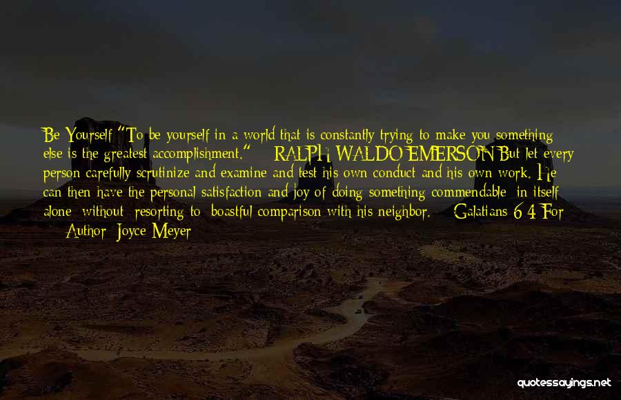 Galatians For You Quotes By Joyce Meyer Galatians For You Quotes By Joyce Meyer