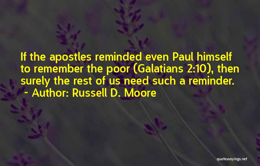 Galatians For You Quotes By Russell D. Moore