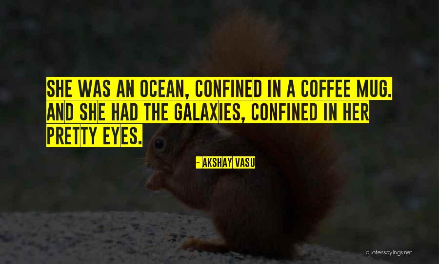 Galaxies And Eyes Quotes By Akshay Vasu