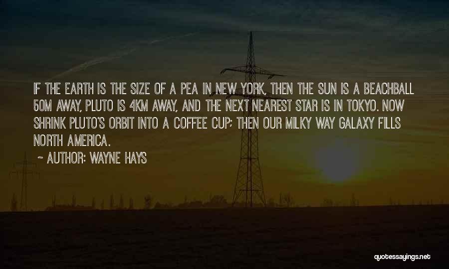 Galaxy And Star Quotes By Wayne Hays