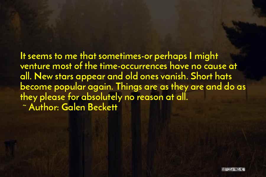 Galen Beckett Quotes 695385