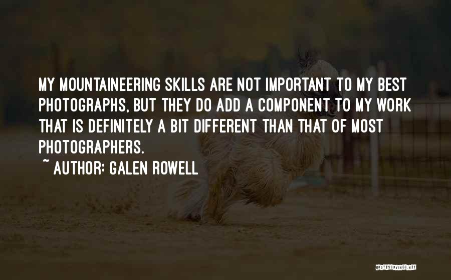 Galen Rowell Quotes 436107