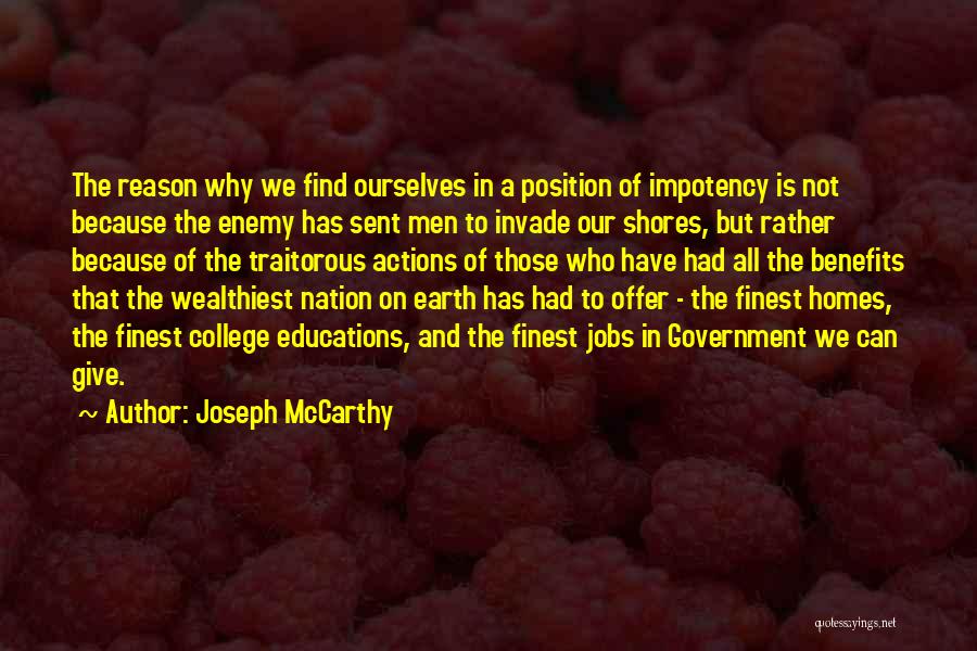 Galenkov Quotes By Joseph McCarthy