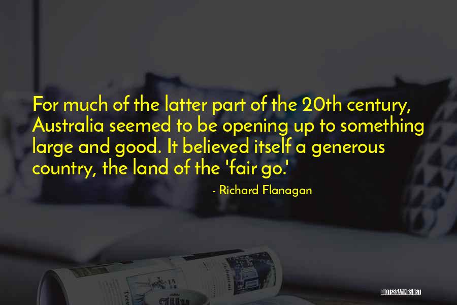 Galleons Sporting Quotes By Richard Flanagan Galleons Sporting Quotes By Richard Flanagan