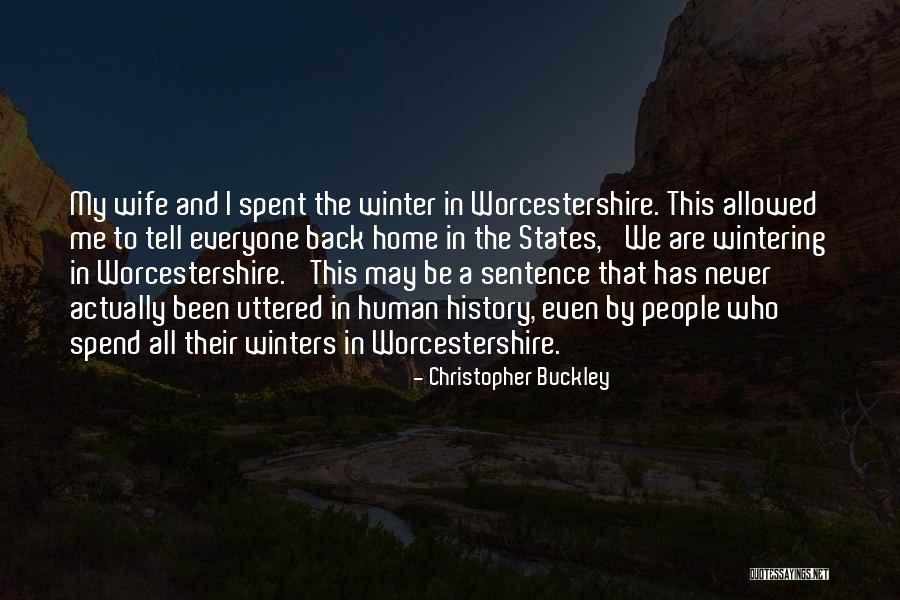 Gallerani Tammy Quotes By Christopher Buckley
