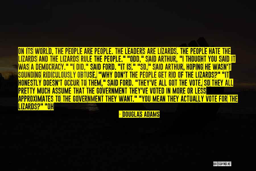 Gallois Quotes By Douglas Adams Gallois Quotes By Douglas Adams