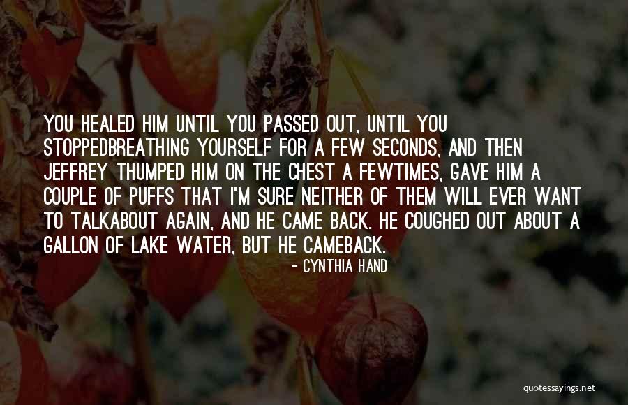 Gallon Water Quotes By Cynthia Hand Gallon Water Quotes By Cynthia Hand
