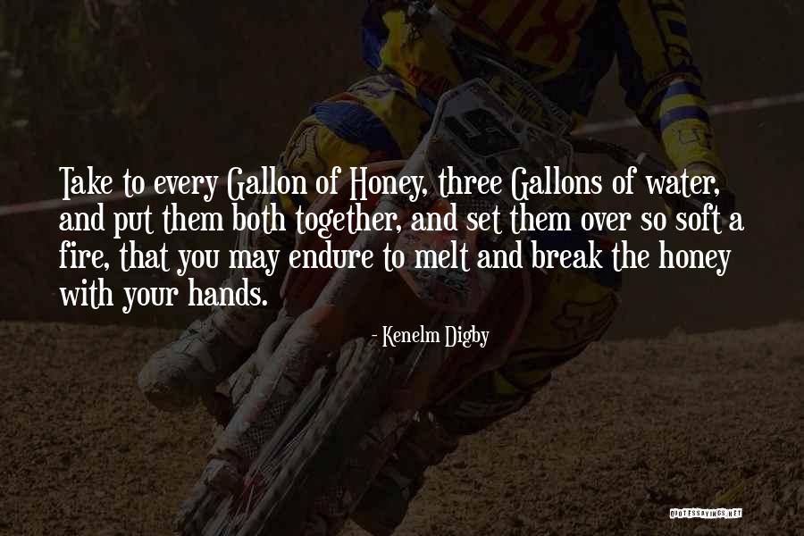 Gallon Water Quotes By Kenelm Digby Gallon Water Quotes By Kenelm Digby