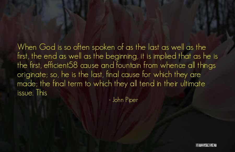 Galope Definicion Quotes By John Piper