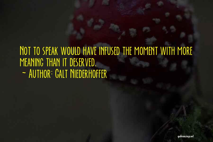 Galt Niederhoffer Quotes 692261