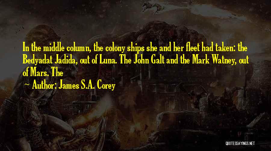Galt Quotes By James S.A. Corey