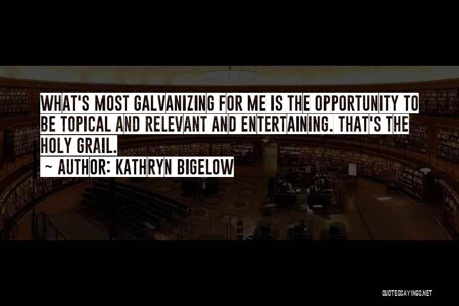 Galvanizing Quotes By Kathryn Bigelow