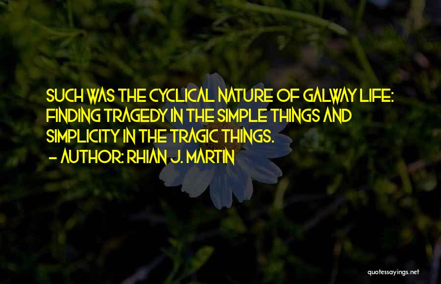 Galway Quotes By Rhian J. Martin