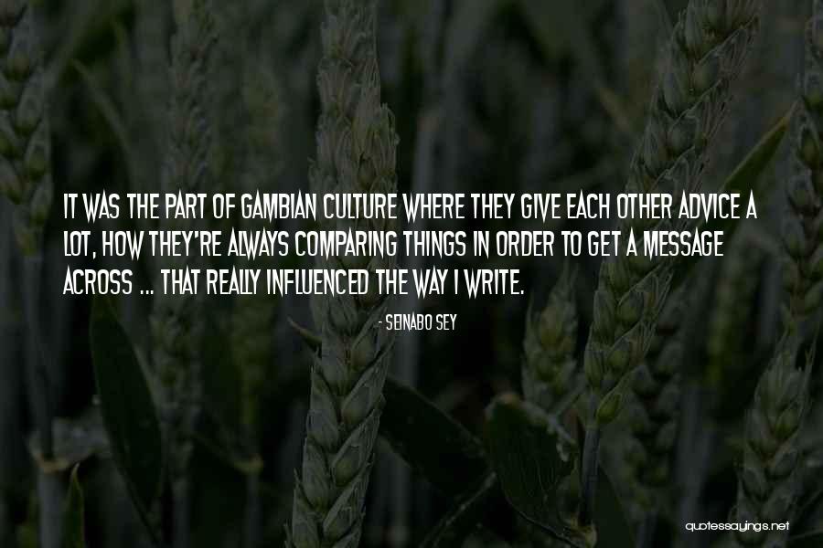 Gambian Quotes By Seinabo Sey Gambian Quotes By Seinabo Sey