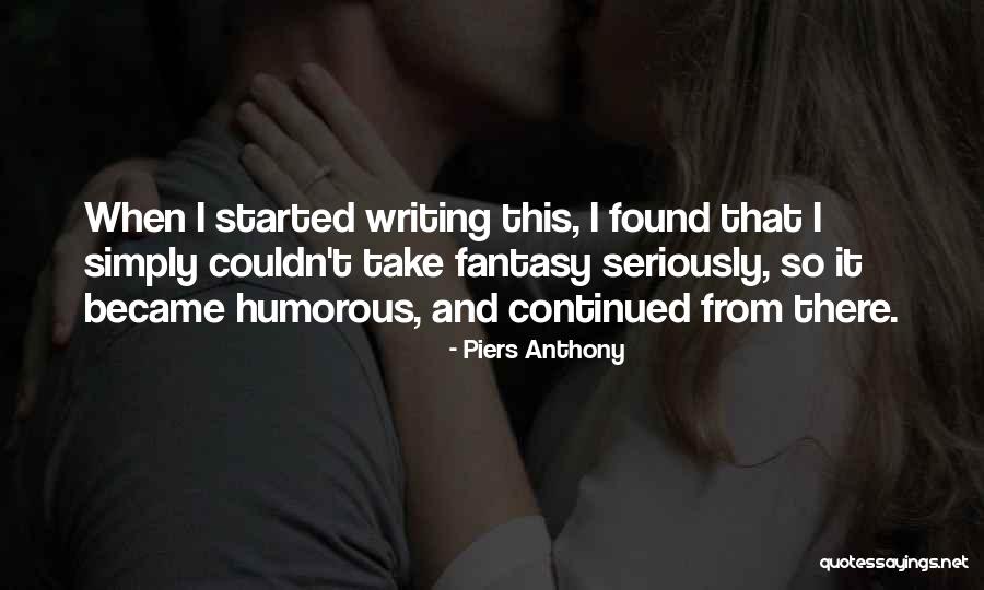 Gambinos Quotes By Piers Anthony Gambinos Quotes By Piers Anthony